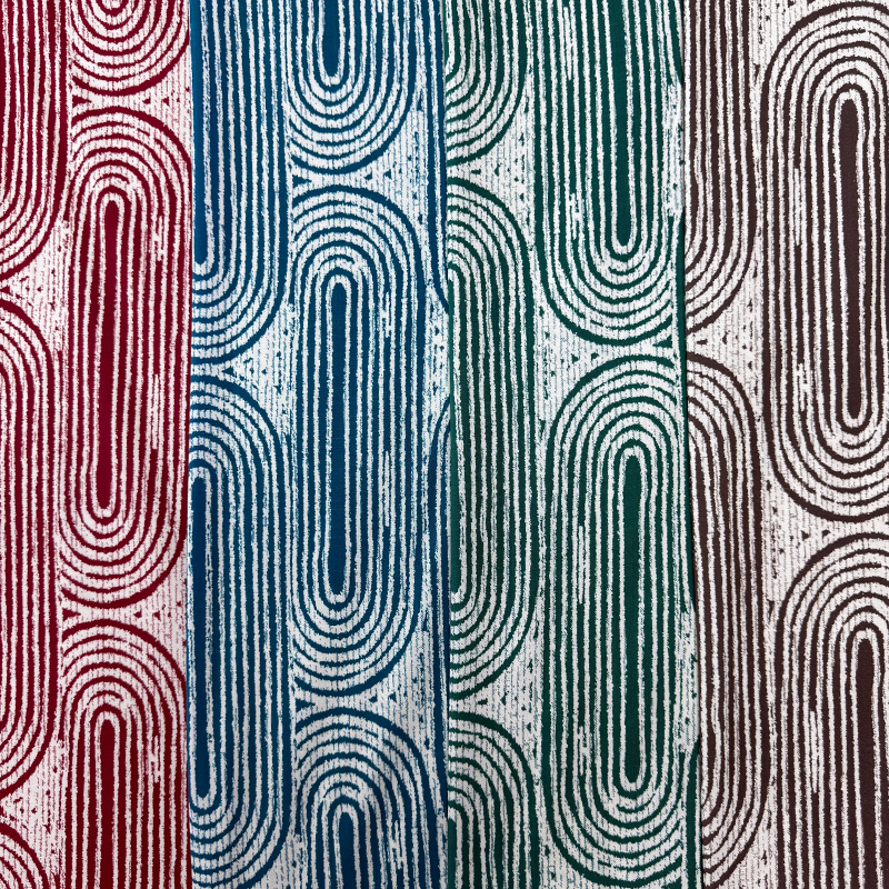 Rayon Impresso 45S – Ondulações